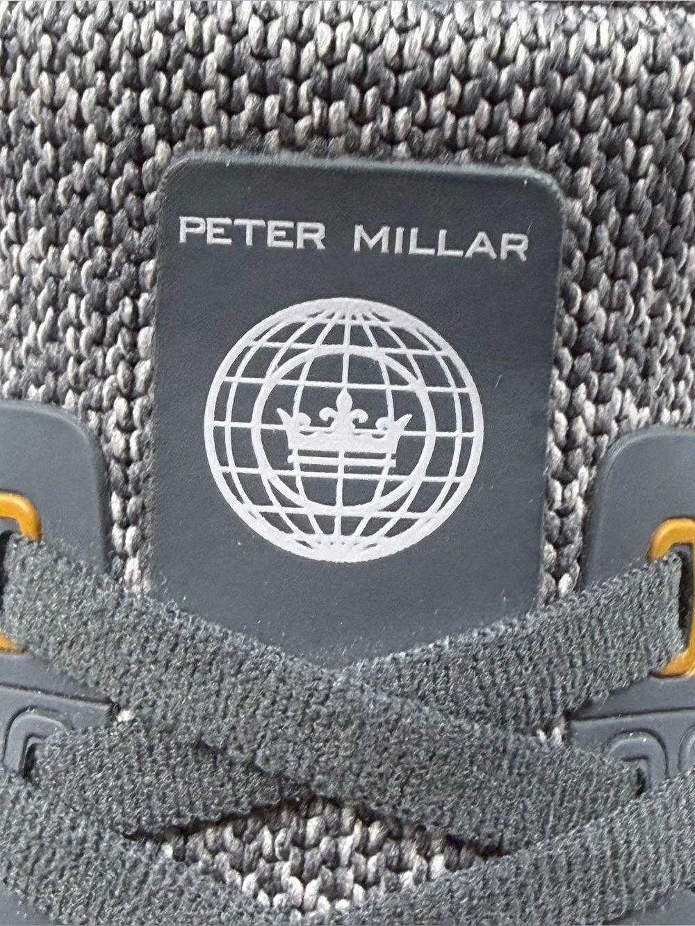 Peter Millar Hyperlight Apollo Gray Knit Sneakers